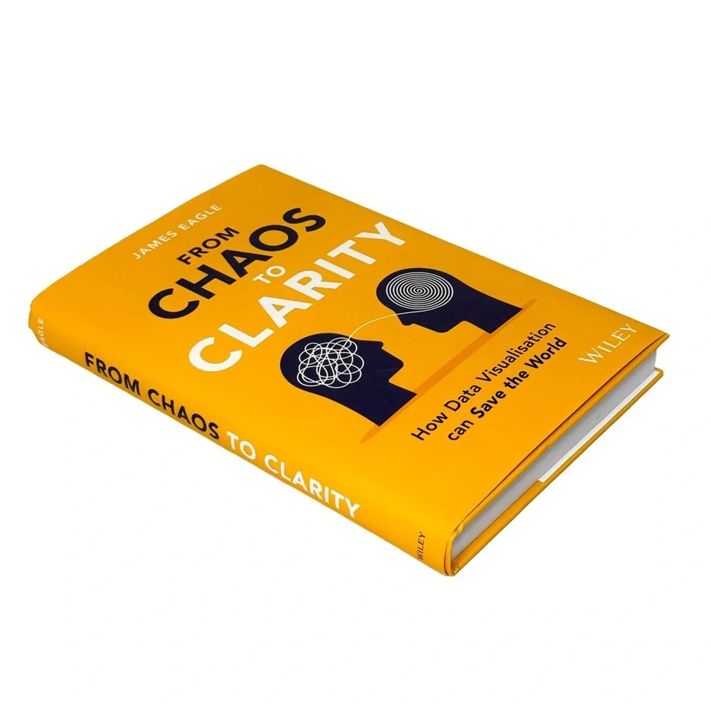 From Chaos to Clarity James Eagle Wiley AI‎ Data Visualisation Hardcover NEW